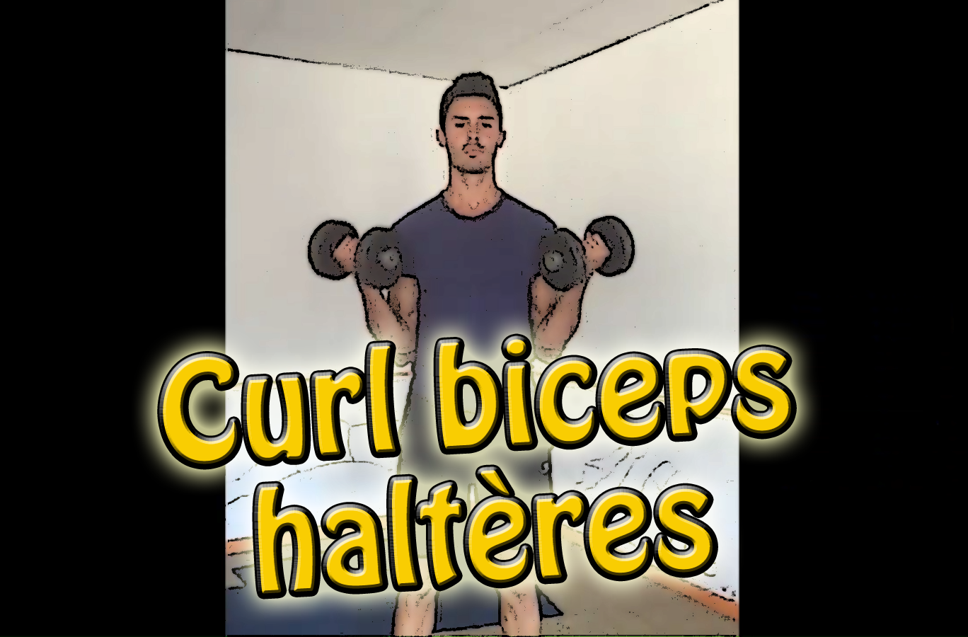 Le Curl haltères pour les biceps – exercice de musculation